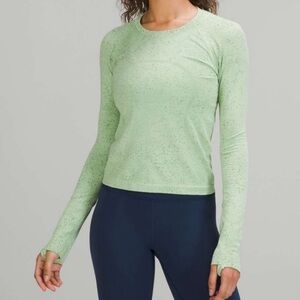 Lululemon Swiftly Tech Cropped Long-Sleeve Shirt 2.0